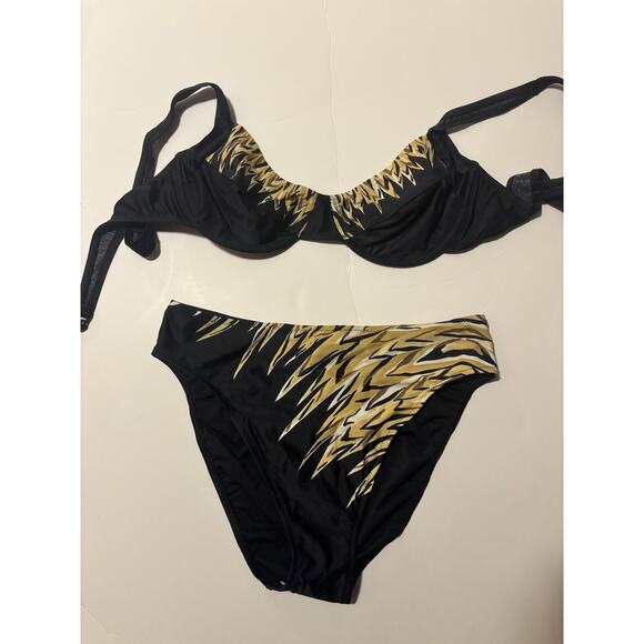 DIVA by Rachel Pappo bikini Y2K sexy beach wear size 14 - Picture 1 of 5